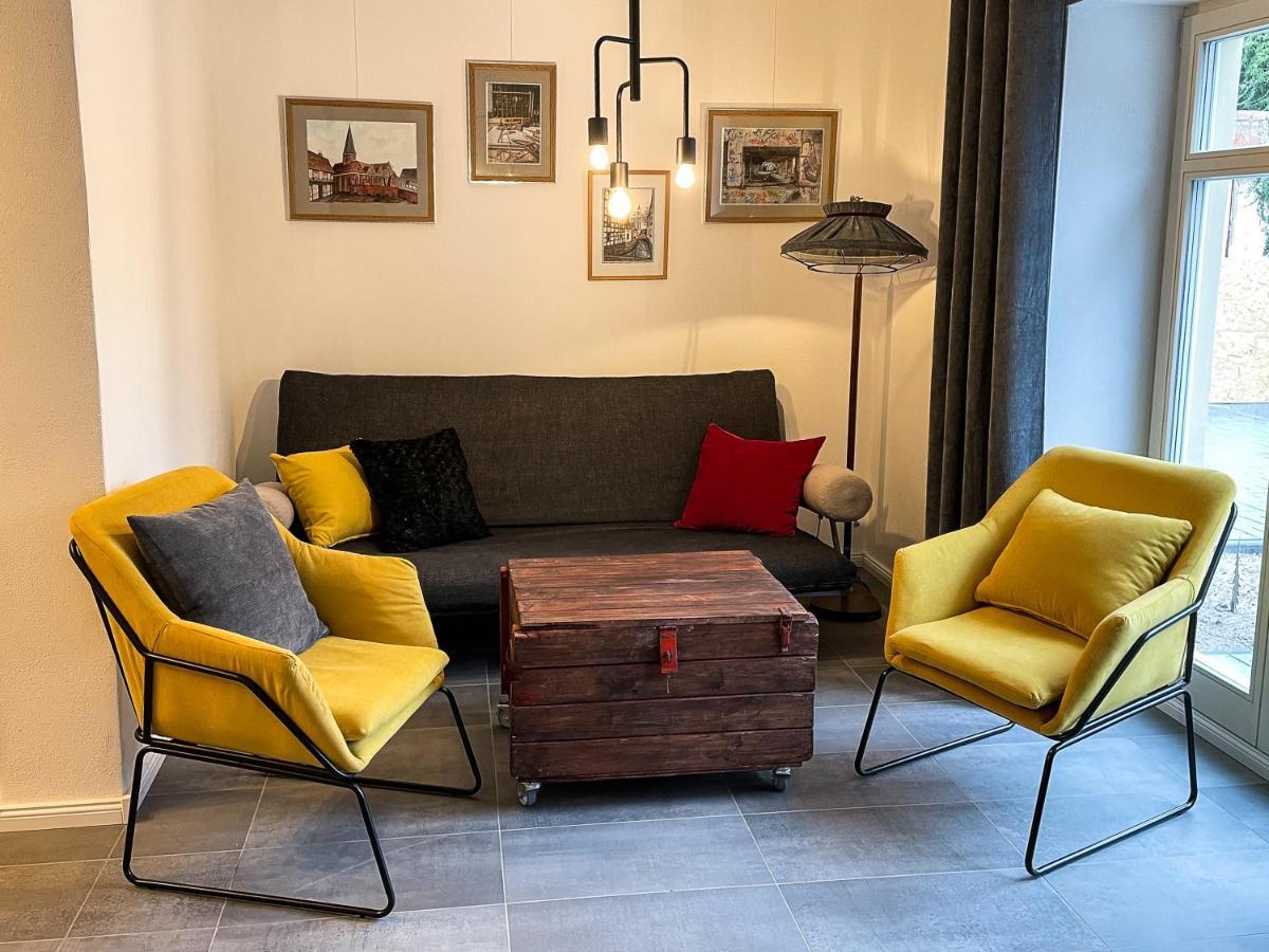 Stilvolle, Zentrale Ferienwohnung Bocksbruecke Mit Parkplatz Salzwedel Exteriér fotografie